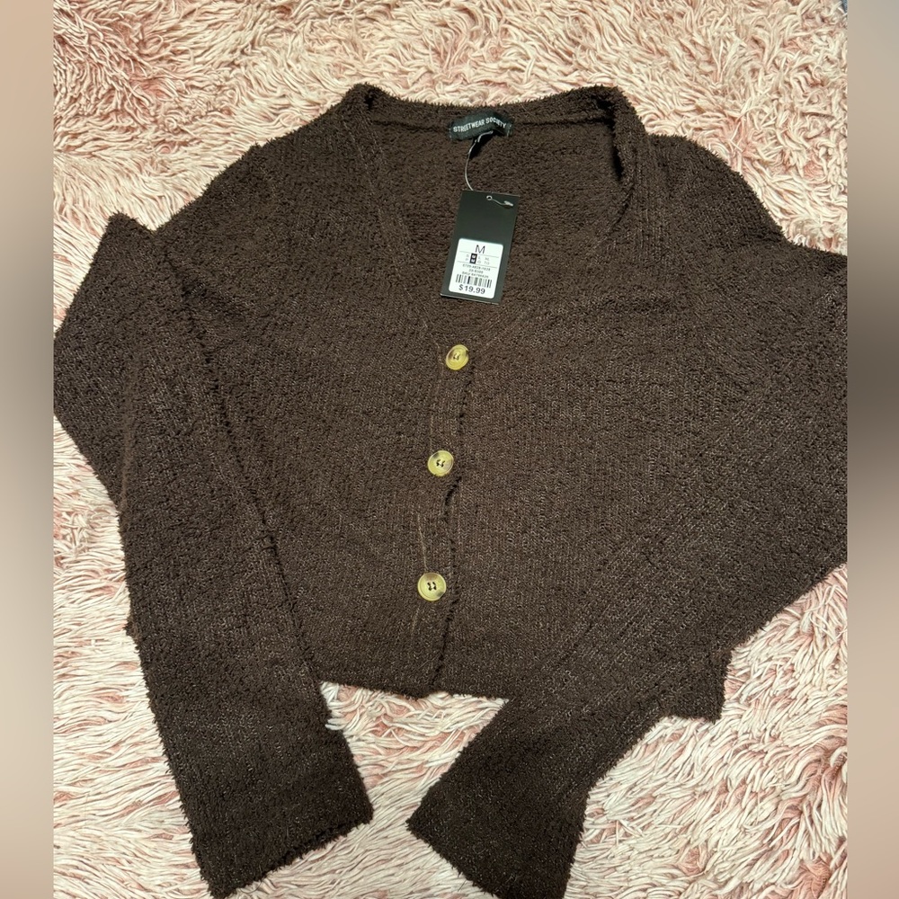 Brown sweater